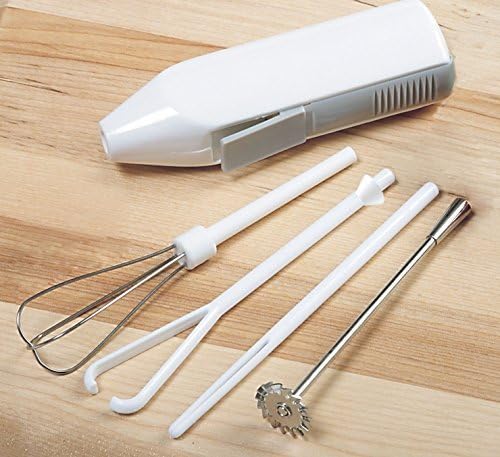 Norpro Deluxe Cordless Mini Mixer 5 Pc Set Whip Stir Blend Beat Mix Froth by Nopro