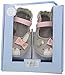 Robeez Girls' Bunny Face Mary Jane, Bunny Face Grey, 12-18 Months M US Infant