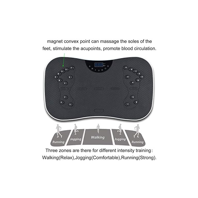 TODO Vibration Platform Whole Body Vibrating Massager, Remote Control