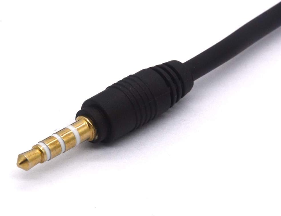 HUHANGGod RJ9 to 3.5mm Headset Cable Adapter - 3.5mm Male to 4P4C RJ9/RJ10 Female Convert RJ9 Headphone to Android Smartphones 40CM - Image 3