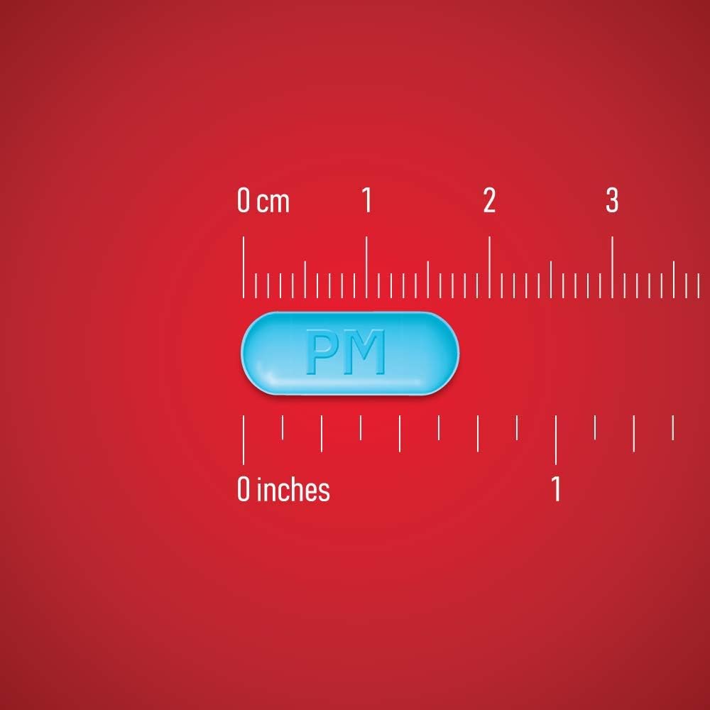 Basic Care Acetaminophen PM, Pain Reliever Plus Nighttime Sleep Aid, 100 Count: Health & Personal Care