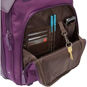 Front organizer pocket