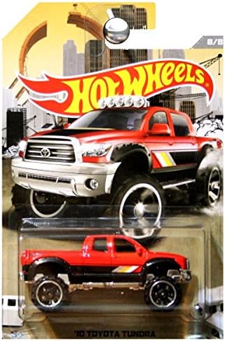 Hot Wheels Rad Trucks Exclusive Red 10 Toyota Tundra Diecast