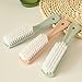 Qingsun 3 Pcs Plastic Handle Clothes Cleaner Shoes Scrubbing Cleaning Brush