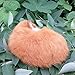 Dovewill Cute Realistic Sleeping Fox Stimulation Animal Interior Ornament Kids Children Home Decor Gift Yellow