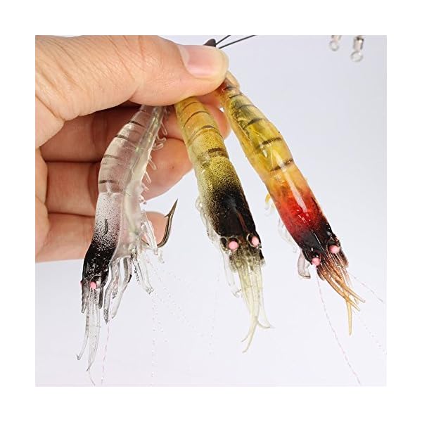 Wannabuy-Artificial-Silicone-Soft-Bait-Set-Luminous-Shrimp-Fishing-Lure-with-Hook-Fishing-Tackle-Freshwater-Saltwater3pcslot-85cm-6g Wannabuy-Artificial-Silicone-Soft-Bait-Set-Luminous-Shrimp-Fishing-Lure-with-Hook-Fishing-Tackle-Freshwater-Saltwater3pcslot-85cm-6g