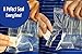 Modfamily Mini Plastic Bag Sealer, Reseals Mylar and Cereal Bags for Airtight Seal and Food Sealer (White)