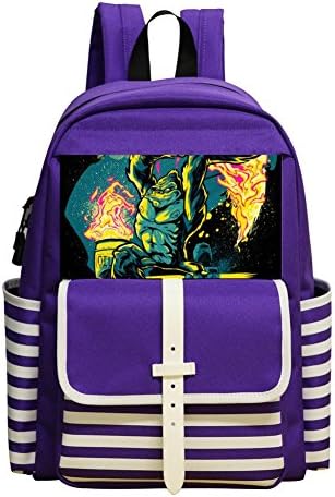 Gorilla Student Backpack School Bag Print Various Super Bookbag Break