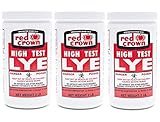Red Crown High Test Lye for Soap Making Case of 3-2 Lb. Packages