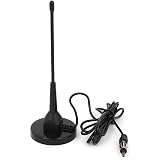 Uxcell Black Plastic Car Roof Magnetic Antenna - 6 Inch Long Decorative Auto Aerial - View #7