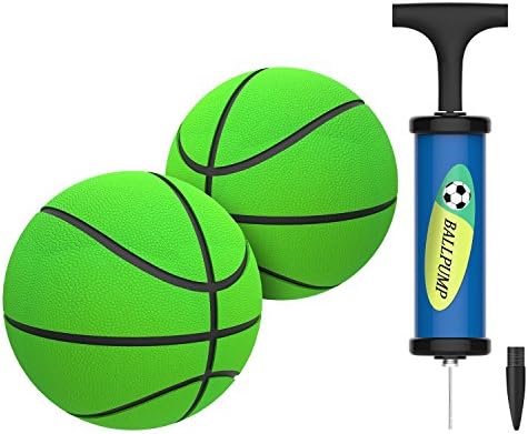 Kids Mini Basketball, HUNFS Toddler Replacement Basketball for Little Basketball Hoop - Soft and Durable - Indoor Outdoor Playing Cute Baby Toy Ball (5.5inch Diameter)