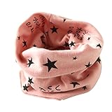 Fashion Multicolor Children Cotton Scarf Kids Winter Warm Neckerchief (Pink_1)