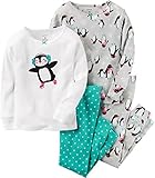 Carter's 4 Piece Penguin PJ Set