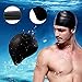 i-Summer Lightweight, Non-Toxic, Flexible And Resilient Silicone Swimming Cap Suitable for All Ages and All Hair Lengths, also Comes With Nose Clip And Ear Plugs