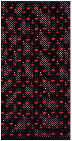Sourpuss Cherry Print Beach Towel