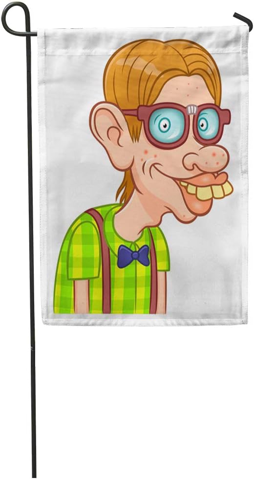 Best Nerd Garden Flag