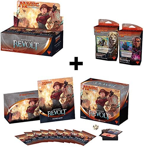 Aether Revolt Variety Pack: Booster Box, Bundle, & Both Planeswalker Decks! MTG Magic