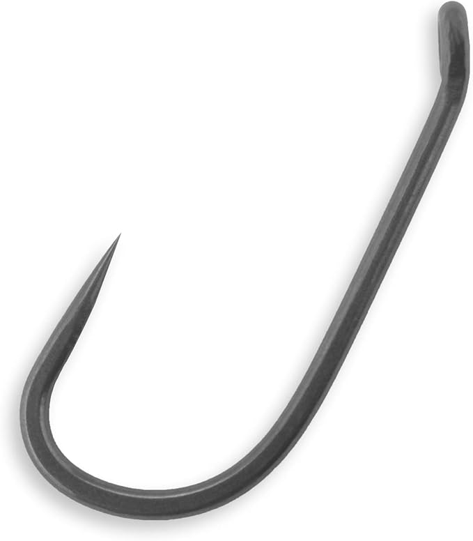 Bank Tackle Japanese Carp Fishing Long Shank Hooks Barbless (Size 6, x