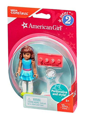 Mega Construx American Girl Collectible Blue Confetti Figure
