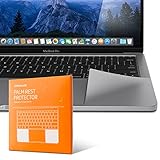 UPPERCASE Premium Palm Rest Protector Skin Cover Set for MacBook Pro Released in 2016 2017 2018 (MacBook Pro 13", Space Gray)