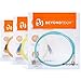 LC to SC OM3 Fiber Patch Cable Multimode Duplex - 5m (16ft) 50/125 10Gb Aqua - Beyondtech PureOptics Series