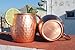 Moscow Mule Copper Mugs - Gift Box Set of 2 - 100% Extra Heavy Solid Copper - Hammered Finish - Premium Quality - 16 Ounce - Barware by Silky Copper