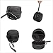 zhenrong Hard EVA Portable Carrying Travel Bag Protective Case Cover with Buckle and Wrist Strap for Amazon Echo Dot 1st, 2nd Generation - Black