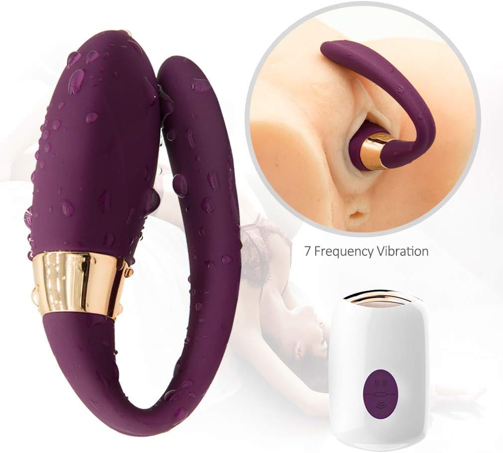 Double Head Vibrantor Bullet for Women Relax Toy Invisible Wearable Powerful Butterfly Massage Wireless USB Charging Remote Control Toy