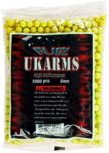 UKArms BBTac 1000 Bag .12g 6mm BBs for Airsoft Guns - Thumbnail 6