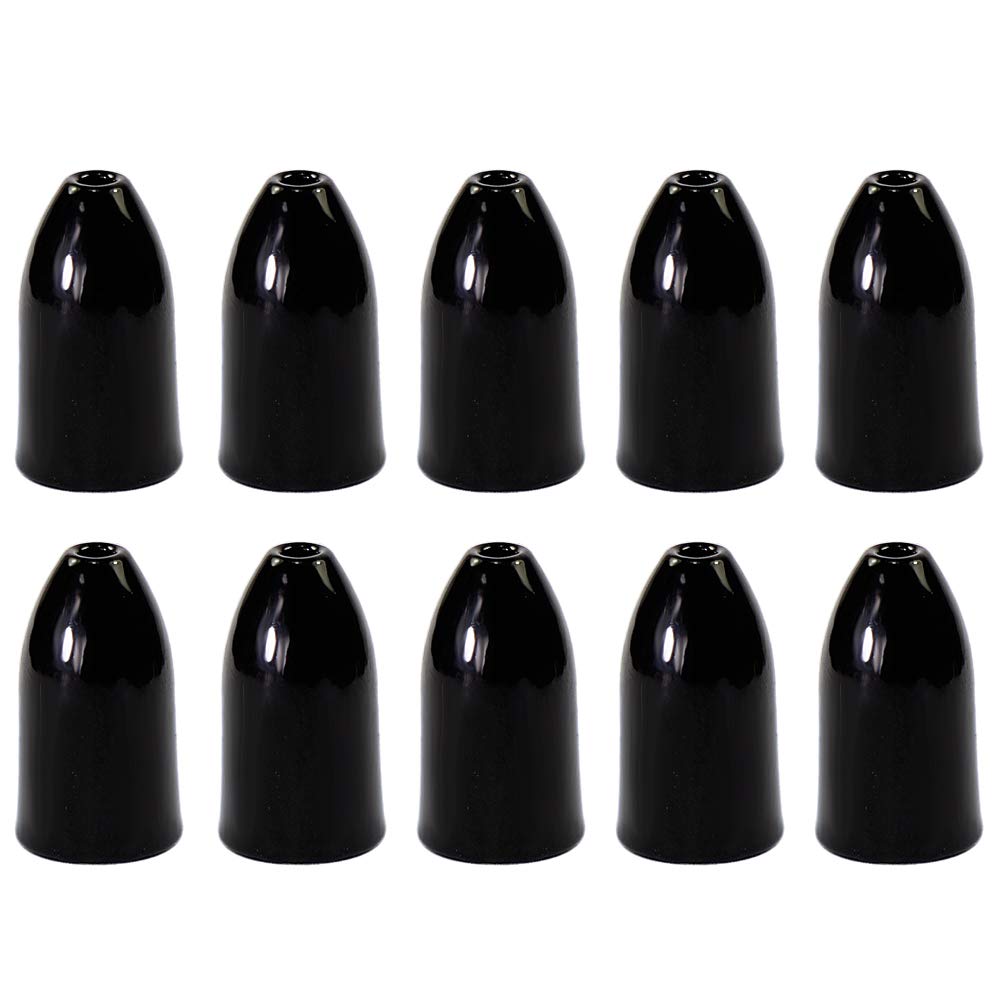 Croch 10 Pack Tungsten Fishing Weight for Bass Fishing Pitching and Flipping Sinker Size Sizes 1/8 1/4 3/8 3/16OZ