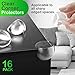 Baby Proofing, 43 Pcs Cabinet Locks Child Safety- 8 Magnetic Cabinet Locks+2 Keys, 16 Clear Corner Protectors, 10 Outlet Plugs, 6 Child Safety Locks, No Drill Required Baby Proof Set