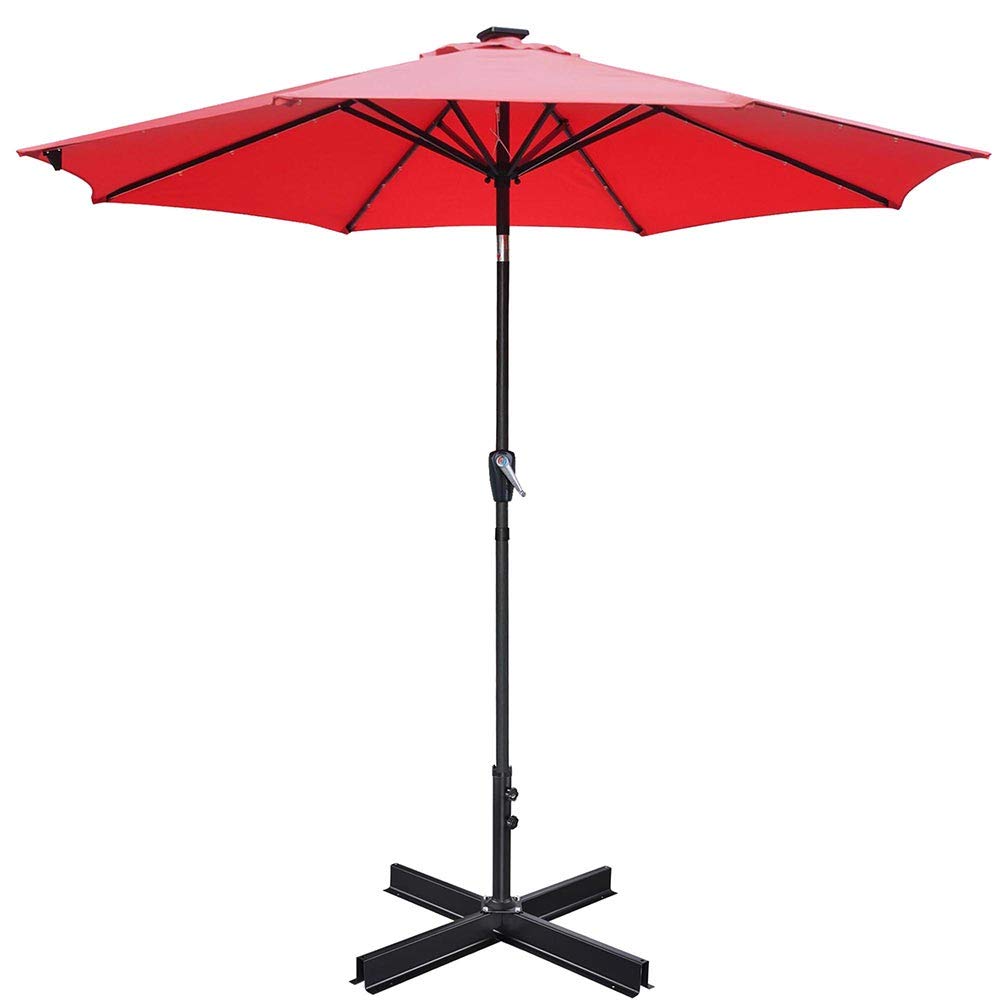 Patio Lawn Garden Umbrella Stands Bases Yescom Patio Umbrella Base Stand Outdoor Garden Offset Umbrella Metal Frame Non Weighted Used With Pavers