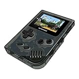 Handheld Game Console ,Retro Mini Game Console 548 Classic Game Console , Birthday Presents for Children - Transparent Black