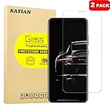[2 Pack] KATIAN Compatible with Huawei Porsche Design Mate RS Screen Protector, KATIAN HD Clear Protector [Anti-Scratch], 9H Hardness Tempered Glass Film for Huawei Porsche Design Mate RS