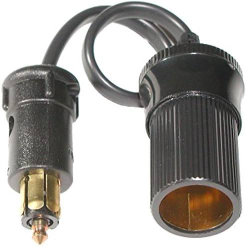 Powerlet (PAC-002) Powerlet Straight Plug to Cigarette Socket 10" Cable