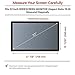 Connet Max 32 inch (Diagonally Measured) Anti-Glare Privacy Filter Screen Protector Film for Widescreen Desktop LCD Monitor (Aspect Ratio 16:9) 708mm (W) x 398mm (H)thumb 1