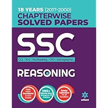 SSC Chapterwise Solved Papers Reasoning 2018