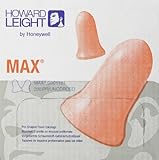 Howard Leight by Honeywell MAX Disposable Foam Earplugs, 200-Pairs (MAX-1) by Howard Leight