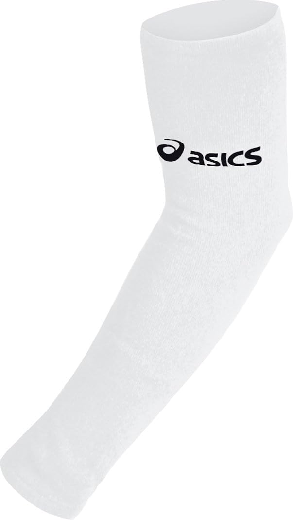 Asics Men's Running Arm Warmers One Szie Fits All White Amazon.co.uk