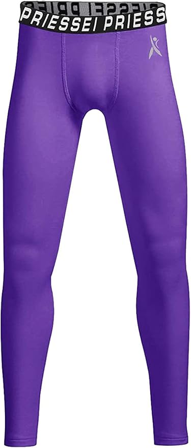 PRIESSEI Boys Compression Leggings 
