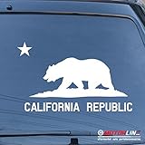 3S MOTORLINE Flag of California Cali State Republic