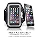 Running Armband for iPhone XS Max XR XS X 8+ 7+ 6S+ 6 Plus, Samsung Galaxy S9+ S8 Plus Note 8 5, Pixel 2 XL, LG G7 V30, HUAWEI P20 Mate 10, JOTO Sports Arm Case Exercise Gym Pouch Workout Cover –Black