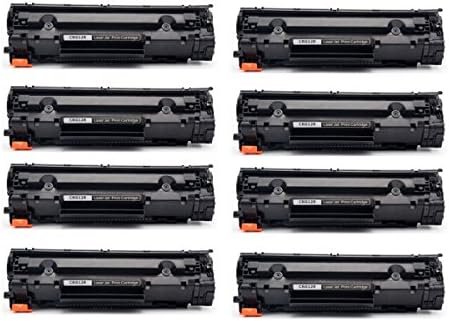 Color4work Canon 128 CRG128A 328 728 126 326 726 HP CE278A 78A Compatible Toner Cartridge 8Pack for FAX-L150 FAX-L170 FAXL418S D520 MF4410 MF4412 MF4420N MF4420 MF4452 MF4550D MF4570dn F4710 MF4712