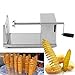 Soledi Manual Stainless Steel Twisted Potato Slicer Spiral Vegetable Cutter French Fry