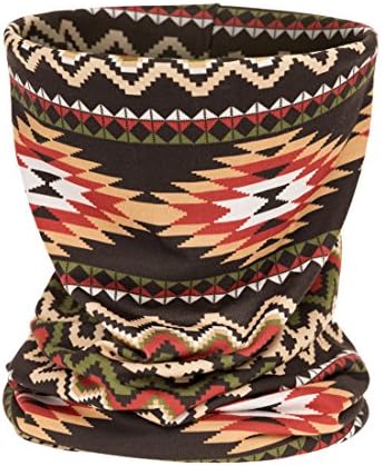 Sawors 12-in-1 Yoga Sports Travel Headwear Headband,Magic Scarf Outdoor Multifunctional Face Mask,Aztec Style Design