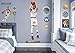 FATHEAD Fathead NBA Golden State Warriors Stephen Curry: Shooting - Life-Size Officially Licensed NBA Removable Wall Decal, Multicolor - 22-20937