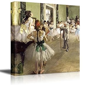 The Ballet Class by Edgar Degas Print Famous Painting Reproduction