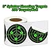 Splatter Target Stickers (Qty 250pcs 3