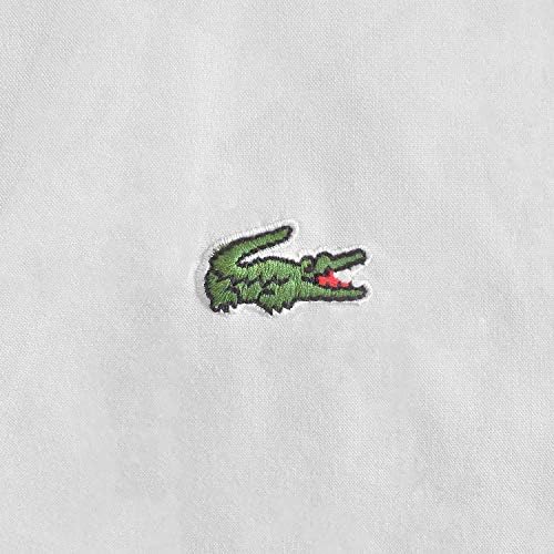 Lacoste Percale Solid Sheet White Twin XL