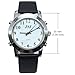 VISIONU English Talking Quartz Watch for Blind People or Visually Impaired People or The Elderly Leather Strap